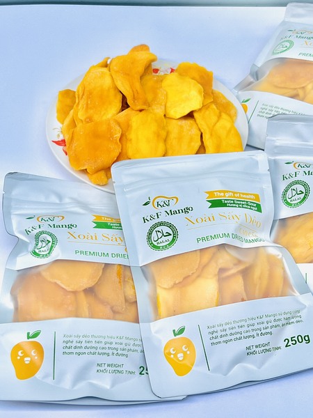 Xoài sấy dẻo - Xoài Sấy Dẻo K&F Mango - Công Ty TNHH Thương Mại - Dịch Vụ K&F Mango